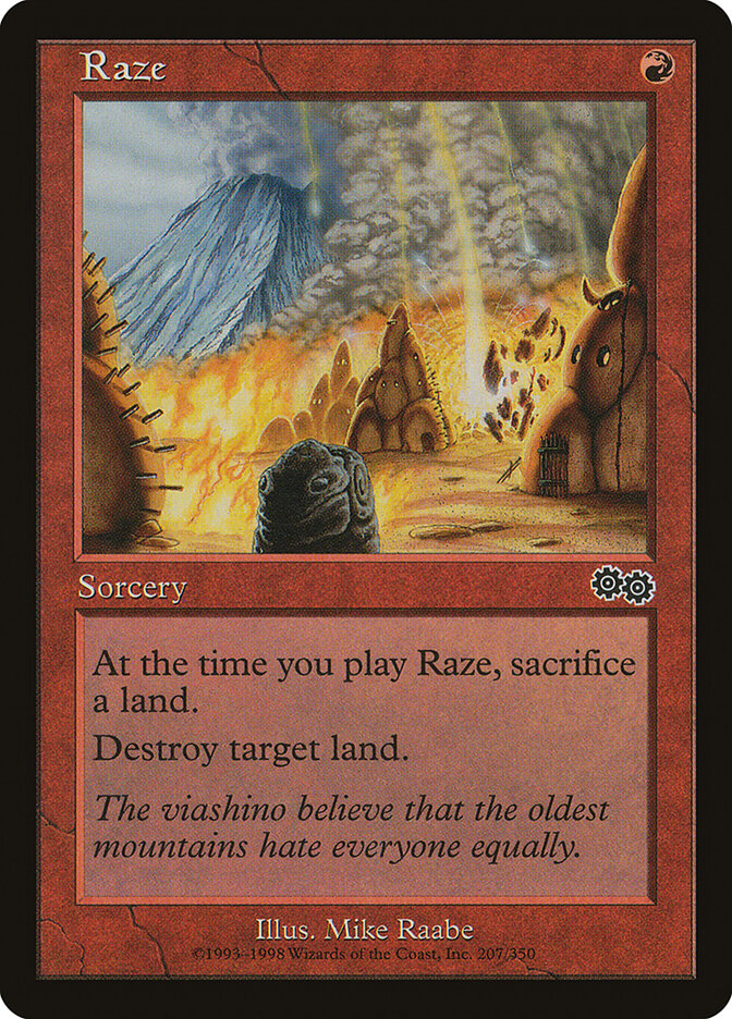 Raze (207) - Urza's Saga (USG)