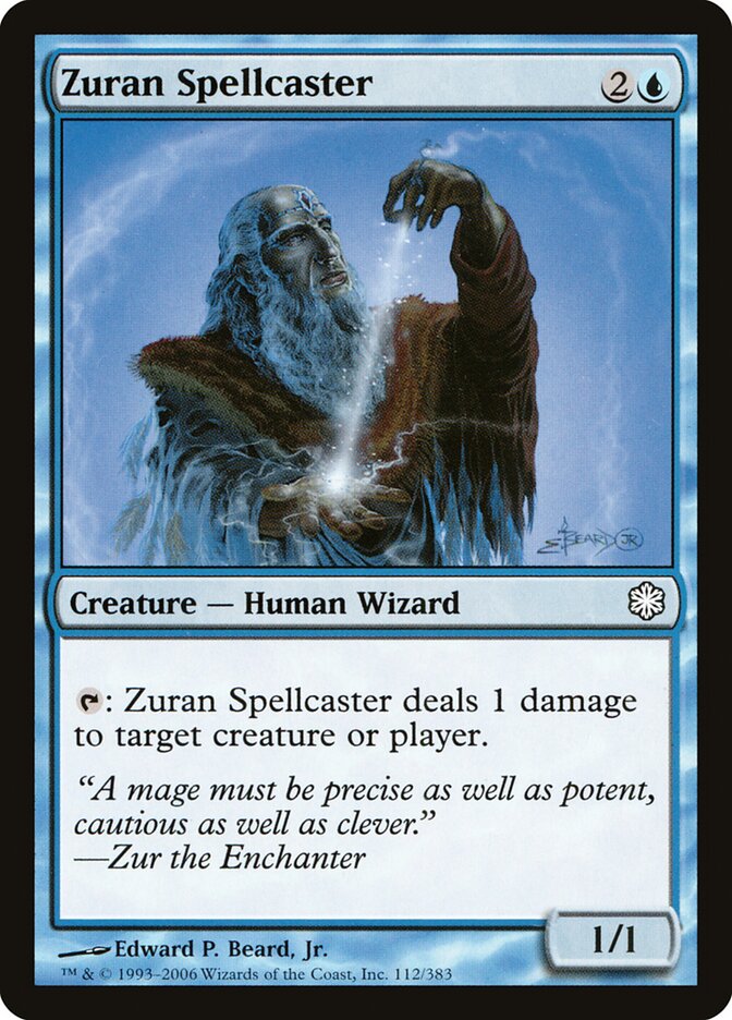 Zuran Spellcaster (112) - Coldsnap Theme Decks (CST)