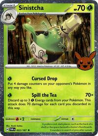 Sinistcha Cosmos Holo (22) - Trick or Trade BOOster Bundle 2024 (TTBB24)