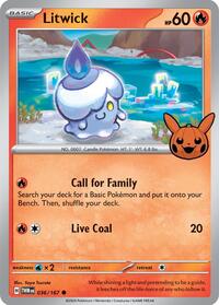 Litwick (36) - Trick or Trade BOOster Bundle 2024 (TTBB24)