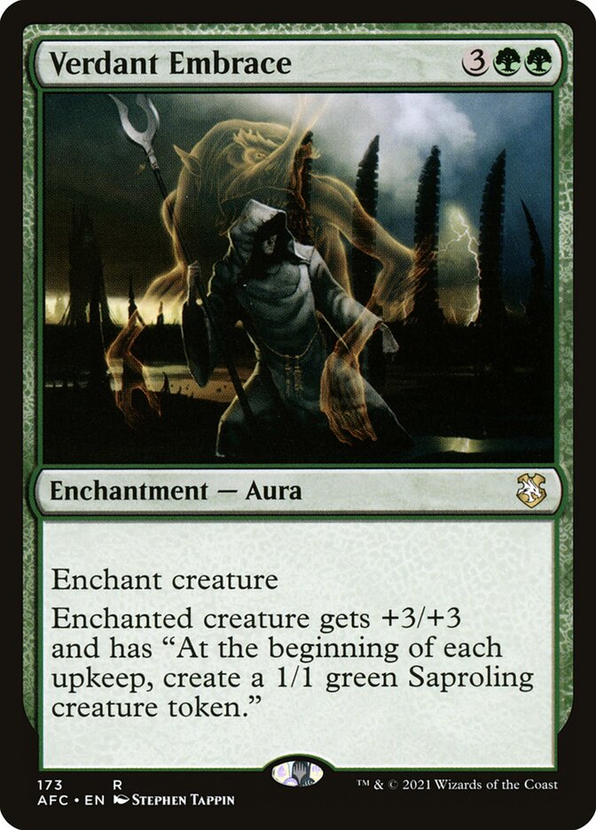 Verdant Embrace (173) - Forgotten Realms Commander (AFC)