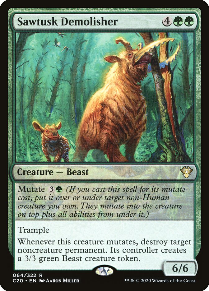 Sawtusk Demolisher (64) - Commander 2020 (C20)