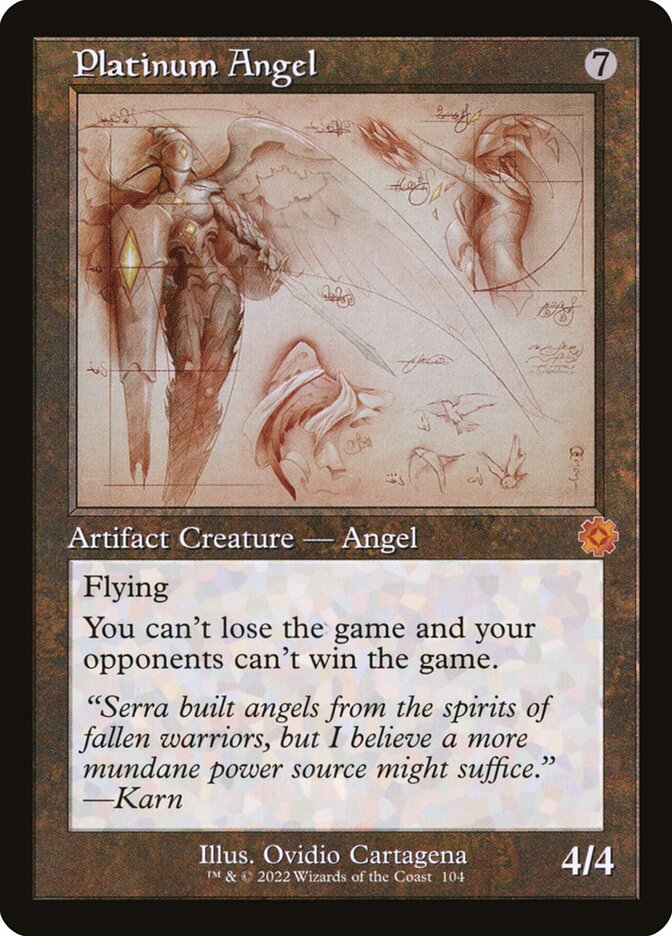 Platinum Angel (104) - The Brothers' War Retro Artifacts (BRR)
