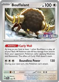 Bouffalant - (136) - SV: Scarlet & Violet Promo Cards (SVP)