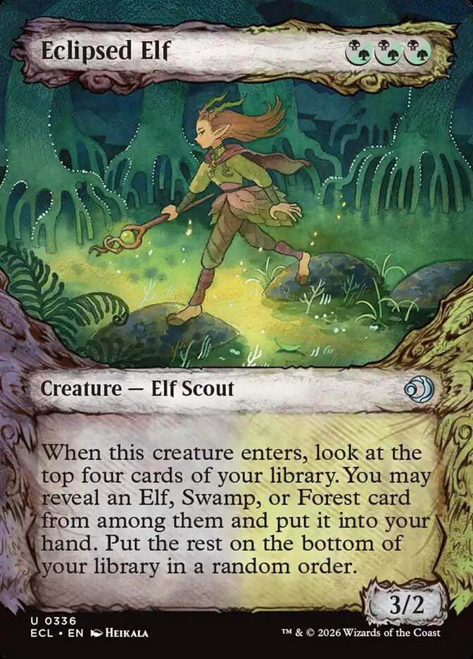 Eclipsed Elf (336) - Lorwyn Eclipsed (ECL)