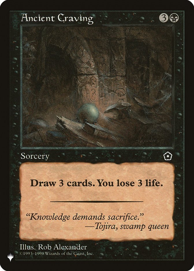 Ancient Craving - The List (PLST)