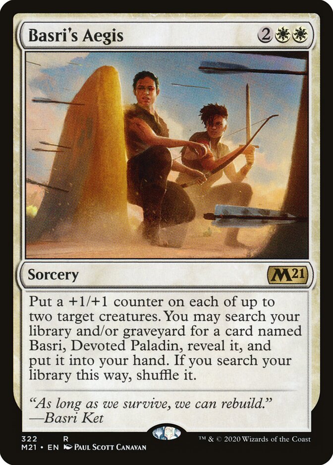Basri's Aegis (322) - Core Set 2021 (M21)