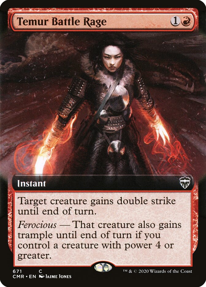 Temur Battle Rage (671) - Commander Legends (CMR)