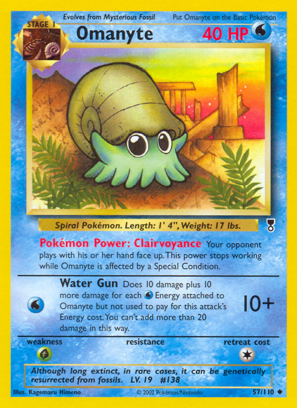 Omanyte (57/110) - Legendary Collection (LC)