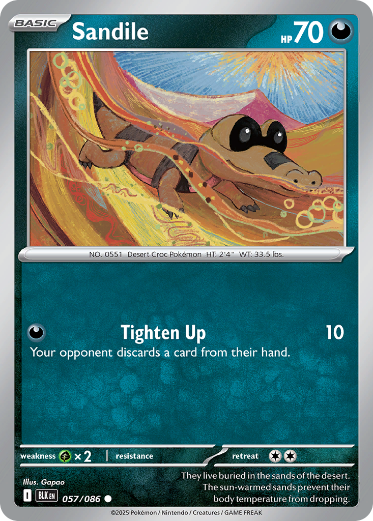Sandile (57/86) - Black Bolt (BLK)