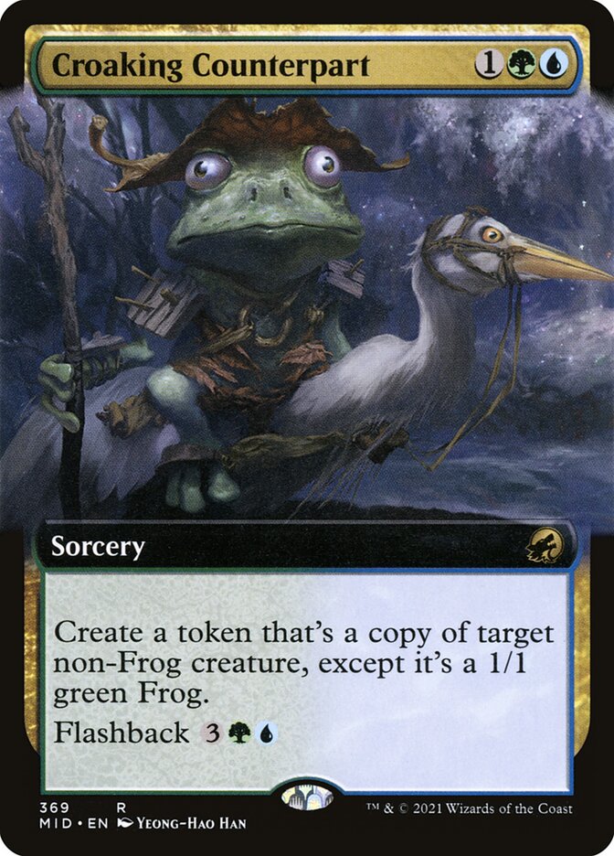 Croaking Counterpart (369) - Innistrad: Midnight Hunt (MID)