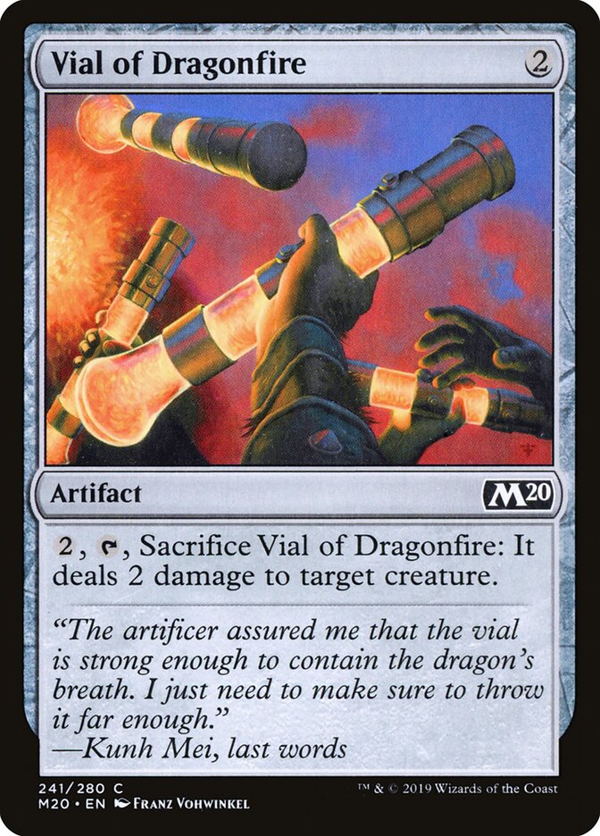 Vial of Dragonfire (241) - Core Set 2020 (M20)