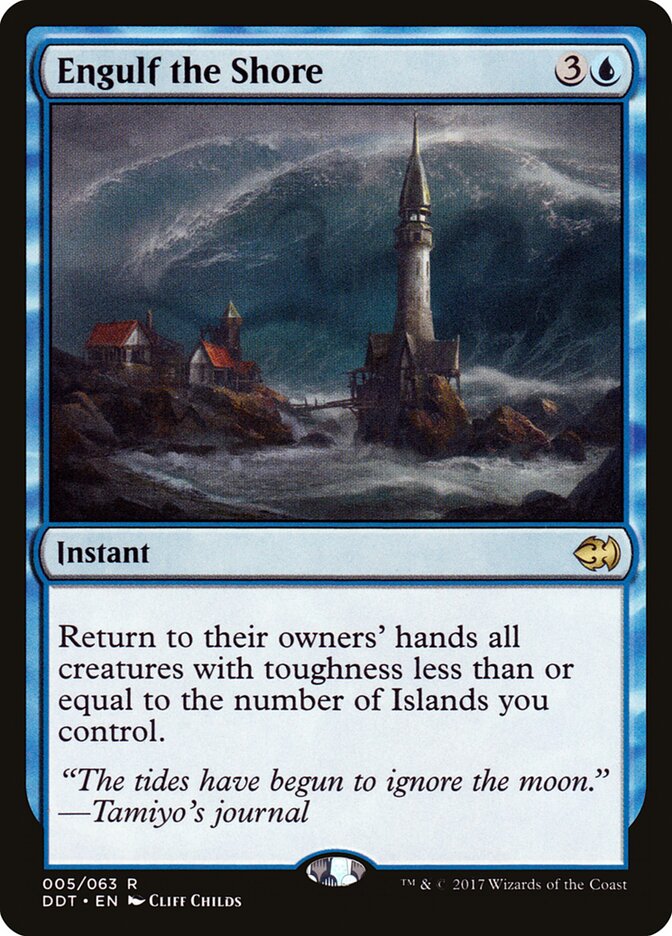 Engulf the Shore (5) - Duel Decks: Merfolk vs. Goblins (DDT)