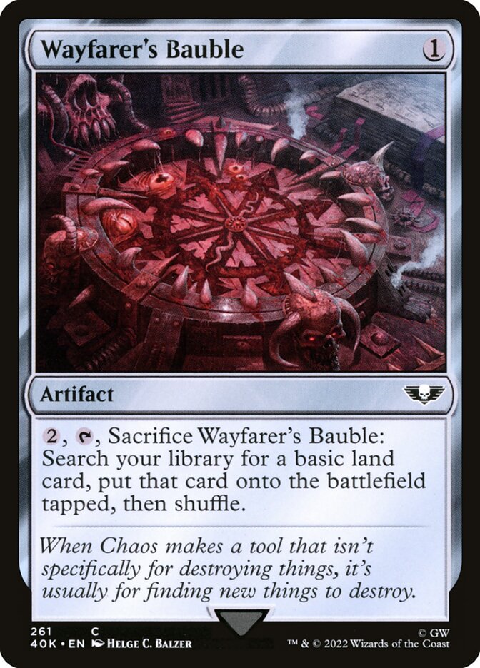 Wayfarer's Bauble (261) - Warhammer 40,000 Commander (40K)