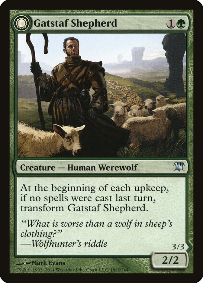 Gatstaf Shepherd // Gatstaf Howler (182) - Innistrad (ISD)