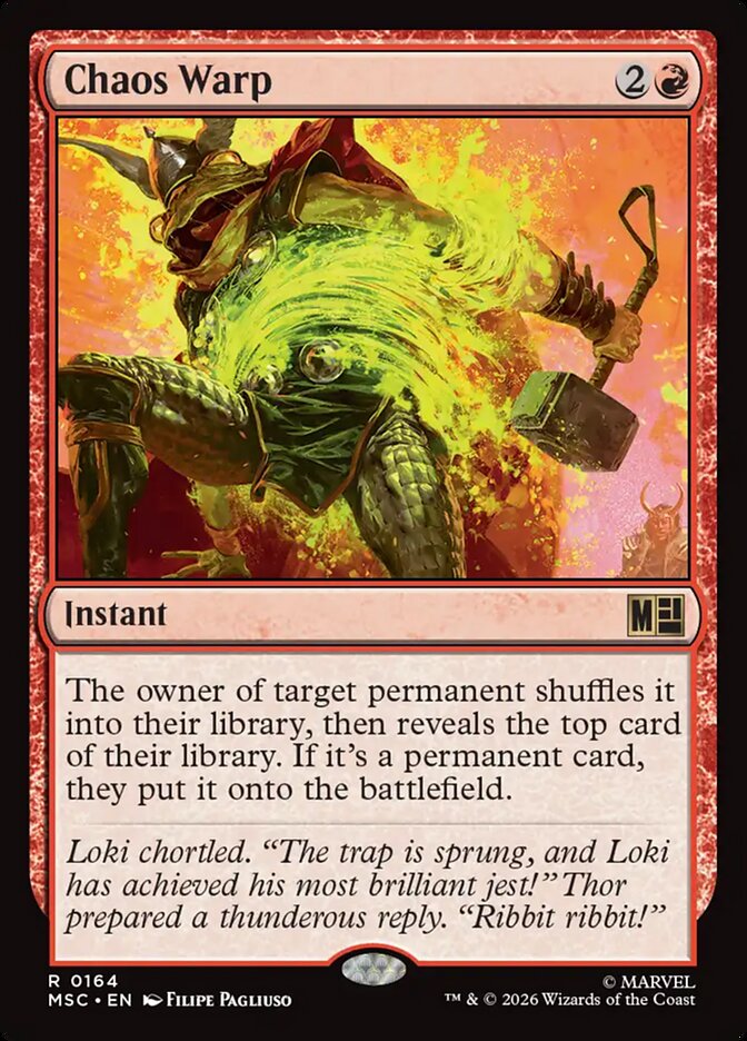 Chaos Warp (164) - Marvel Super Heroes Commander (MSC)