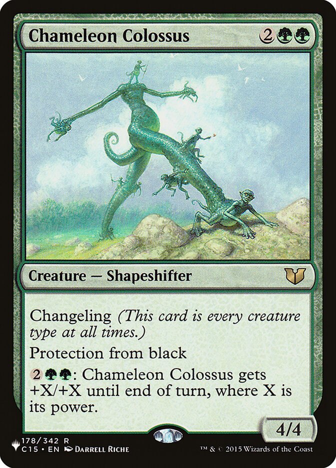 Chameleon Colossus (C15-178) - The List (PLST)