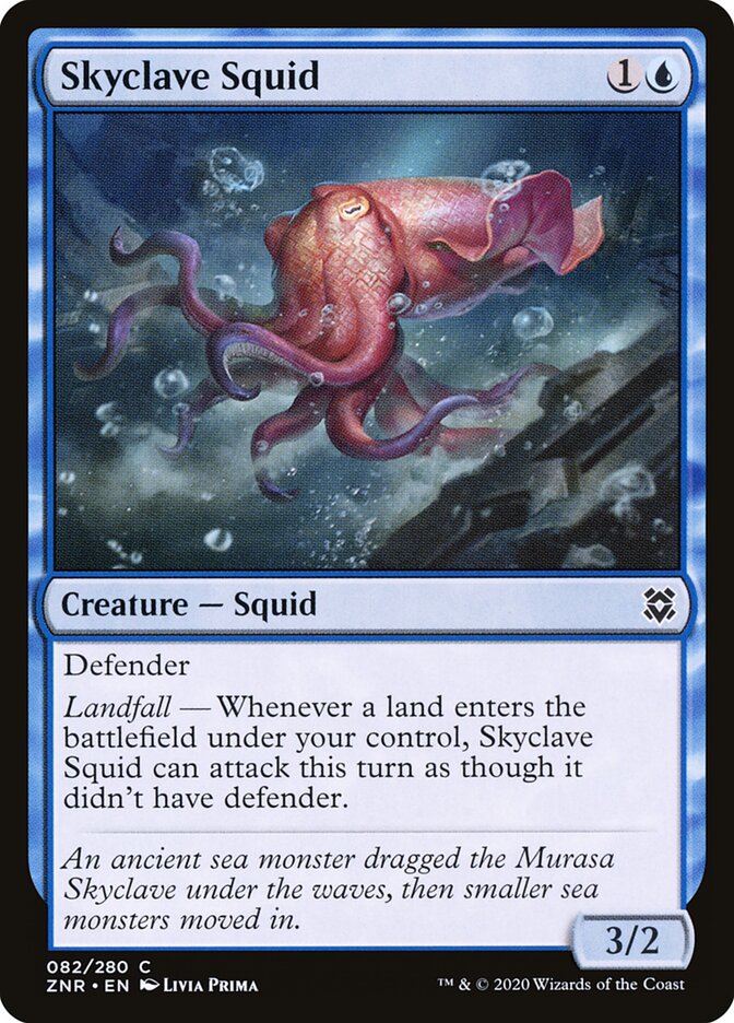 Skyclave Squid (82) - Zendikar Rising (ZNR)