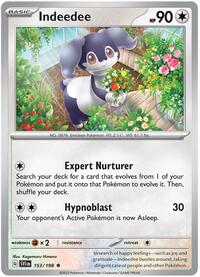 Indeedee (153) - Deck Exclusives (PR)