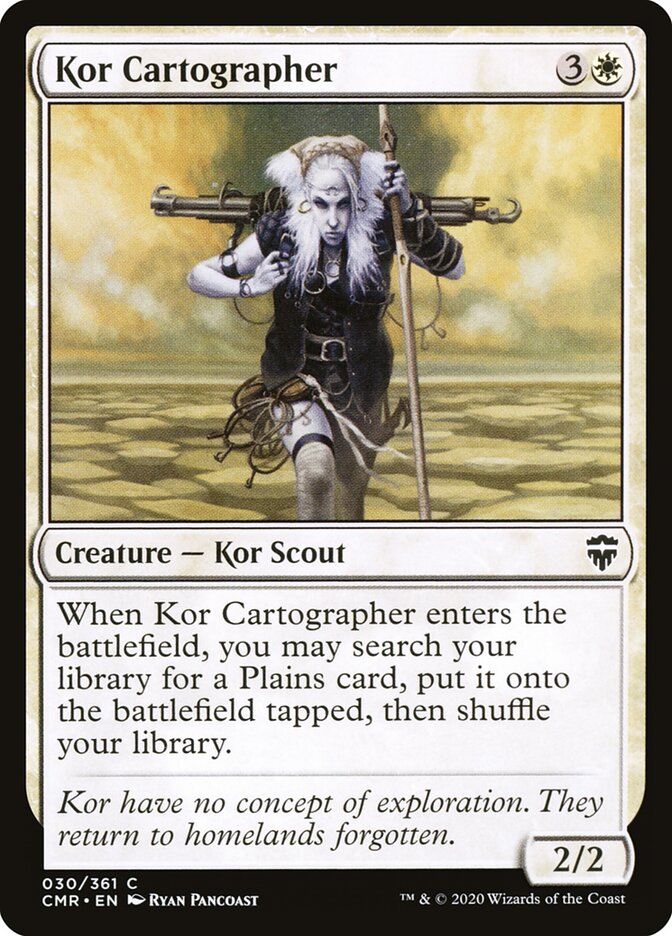 Kor Cartographer (30) - Commander Legends (CMR)