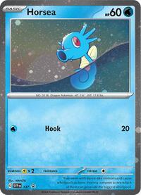 Horsea - 137 (Cosmo Holo) (137) - SV: Scarlet & Violet Promo Cards (SVP)