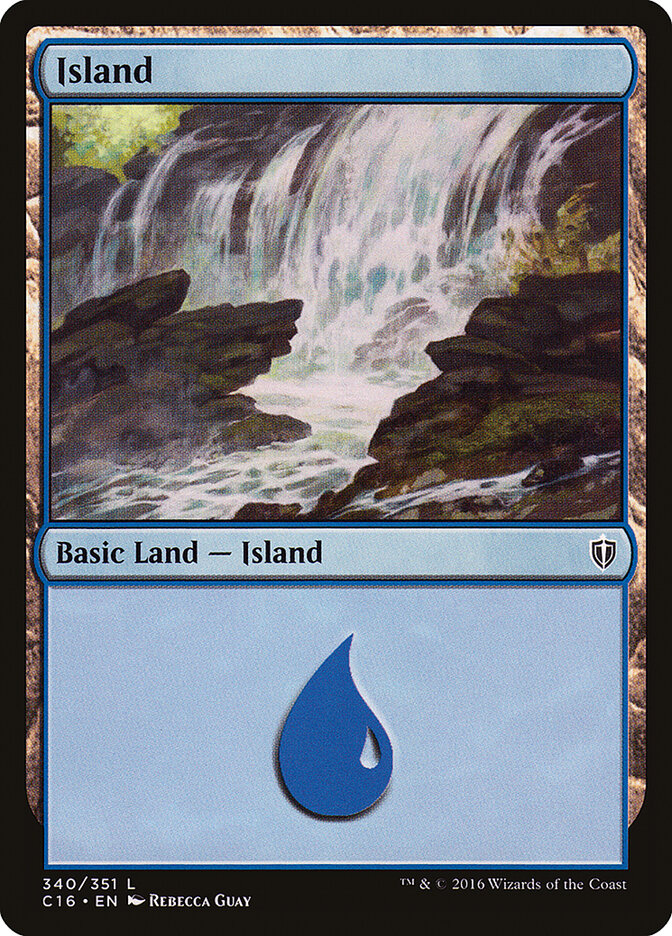 Island (340) - Commander 2016 (C16)