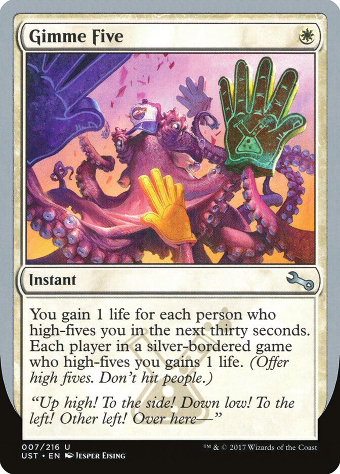 Gimme Five (7) - Unstable (UST)