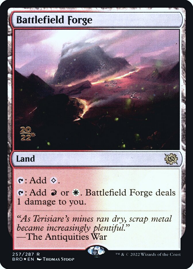 Battlefield Forge (257s) - The Brothers' War Promos (PBRO)