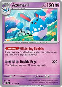 Azumarill (74) - SV08: Surging Sparks (SSP)