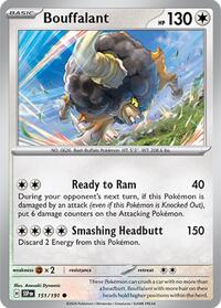 Bouffalant (151) - SV08: Surging Sparks (SSP)