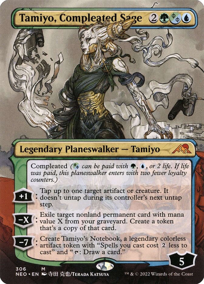 Tamiyo, Compleated Sage (306) - Kamigawa: Neon Dynasty (NEO)