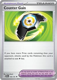 Counter Gain (169) - SV08: Surging Sparks (SSP)