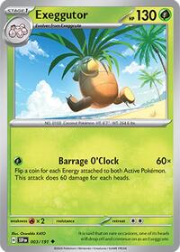 Exeggutor (3) - SV08: Surging Sparks (SSP)