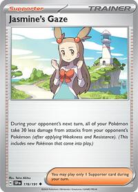 Jasmine's Gaze (178) - SV08: Surging Sparks (SSP)