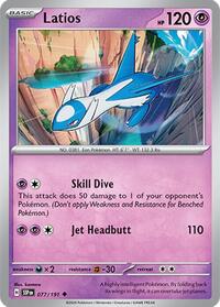 Latios (77) - SV08: Surging Sparks (SSP)