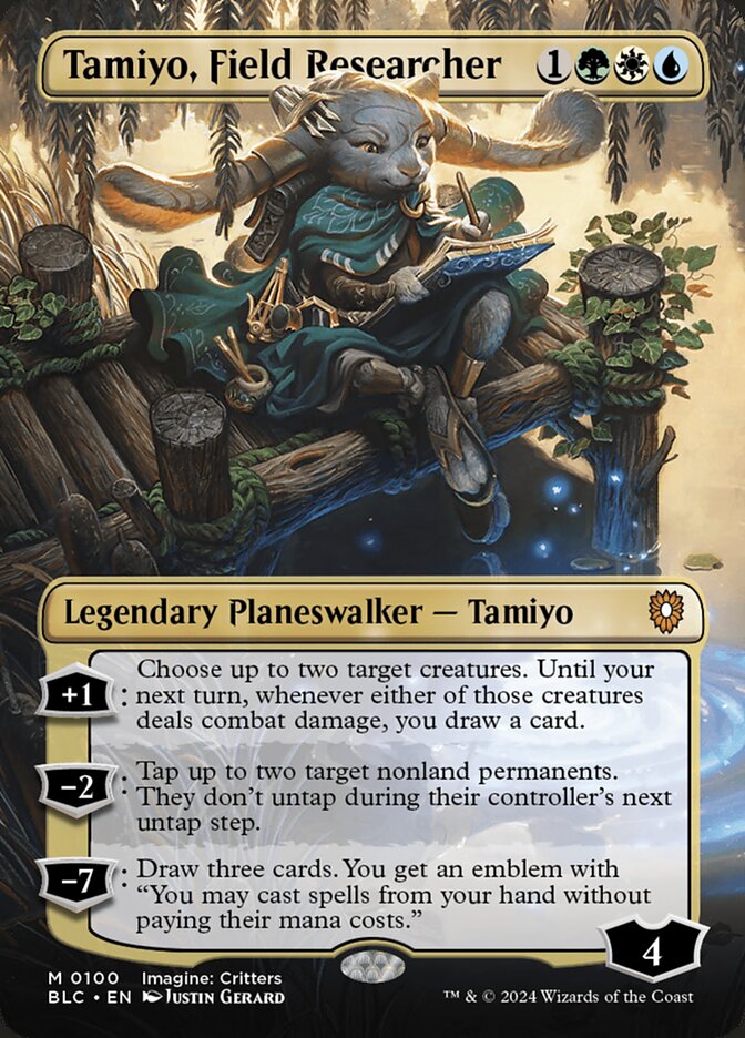 Tamiyo, Field Researcher (100) - Bloomburrow Commander (BLC)