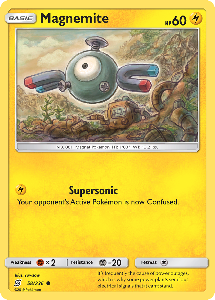 Magnemite (58/236) - Unified Minds (UNM)