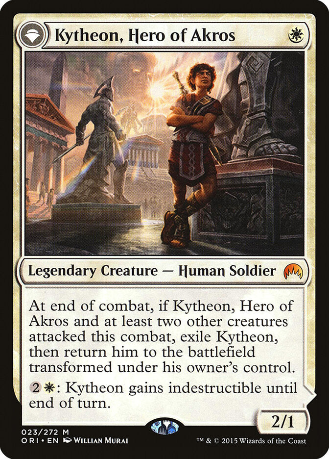 Kytheon, Hero of Akros // Gideon, Battle-Forged (23) - Magic Origins (ORI)