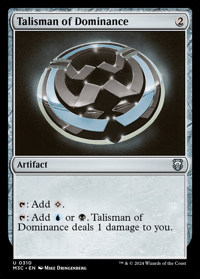 Talisman of Dominance (310) - Modern Horizons 3 Commander (M3C)