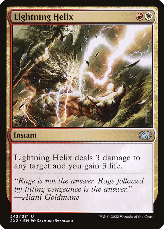 Lightning Helix (243) - Double Masters 2022 (2X2)