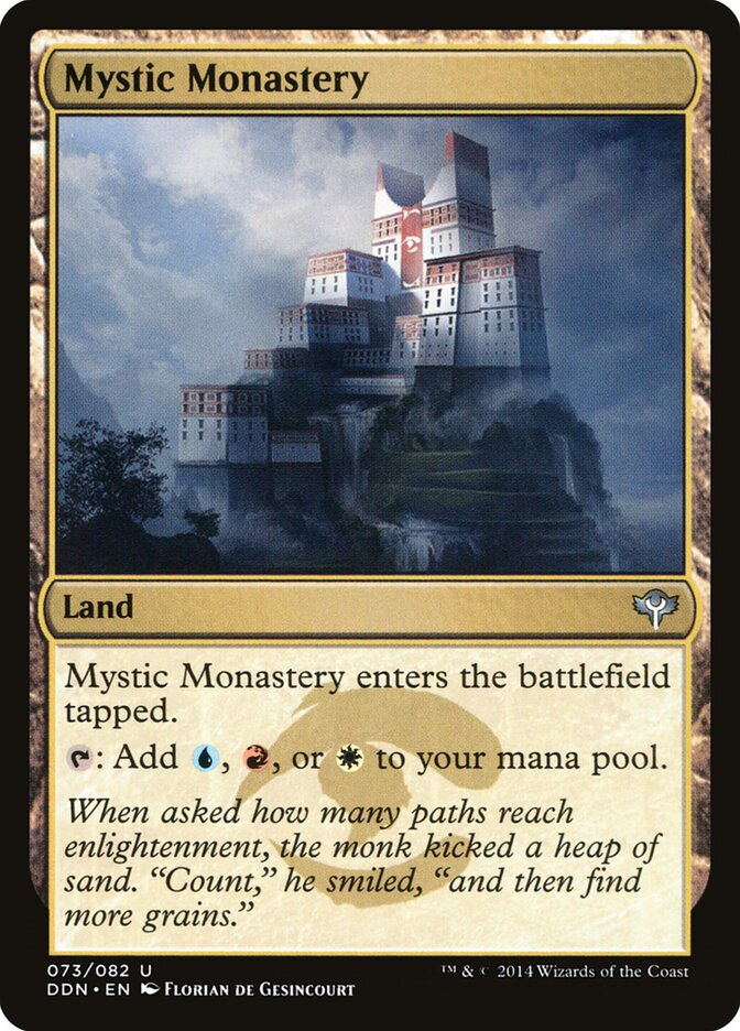 Mystic Monastery (73) - Duel Decks: Speed vs. Cunning (DDN)