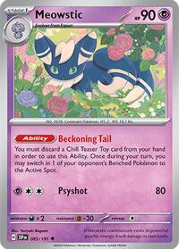 Meowstic (85) - SV08: Surging Sparks (SSP)