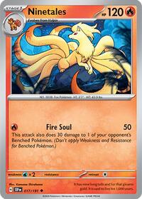 Ninetales (17) - SV08: Surging Sparks (SSP)