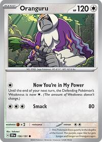 Oranguru (156) - SV08: Surging Sparks (SSP)