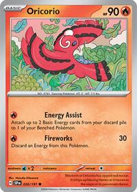 Oricorio (26) - SV08: Surging Sparks (SSP)