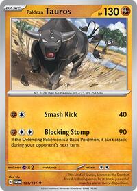 Paldean Tauros (101) - SV08: Surging Sparks (SSP)