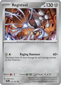 Registeel (125) - SV08: Surging Sparks (SSP)