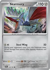 Skarmory (124) - SV08: Surging Sparks (SSP)