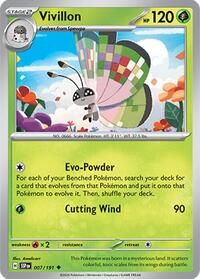 Vivillon (7) - SV08: Surging Sparks (SSP)