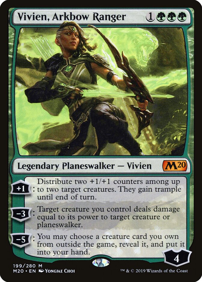 Vivien, Arkbow Ranger (199) - Core Set 2020 (M20)